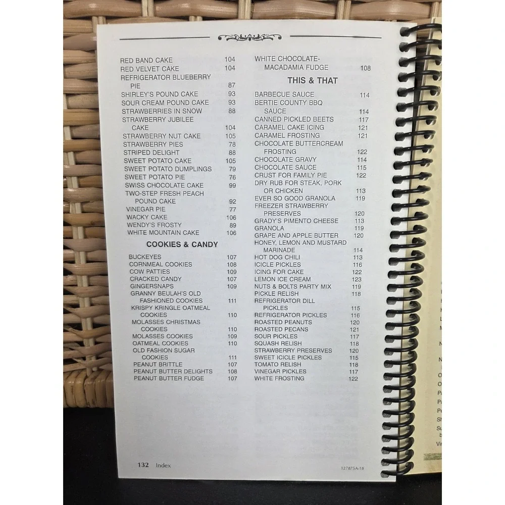 Quaker Gap Communjty‎ Cookbook Stokes County, North Carolina 2018 Spiral